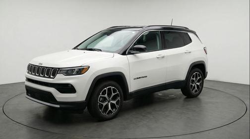 Bright White Clearcoat 2025 Jeep Compass Limited