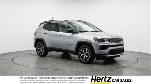 Silver Zynith Metallic Clearcoat 2025 Jeep Compass Limited