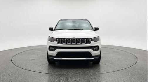 Bright White Clearcoat 2025 Jeep Compass Limited