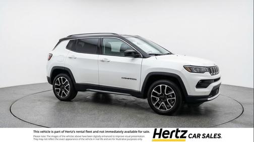 Bright White Clearcoat 2025 Jeep Compass Trailhawk