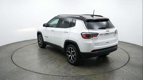 Bright White Clearcoat 2025 Jeep Compass Limited
