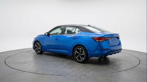Electric Blue Metallic 2025 Nissan Sentra SV