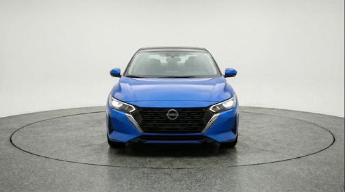 Electric Blue Metallic 2025 Nissan Sentra SV
