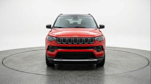 Red Hot Pearlcoat 2025 Jeep Compass Limited