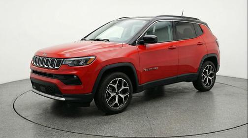 Red Hot Pearlcoat 2025 Jeep Compass Limited