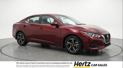Rosewood Metallic 2025 Nissan Sentra SV