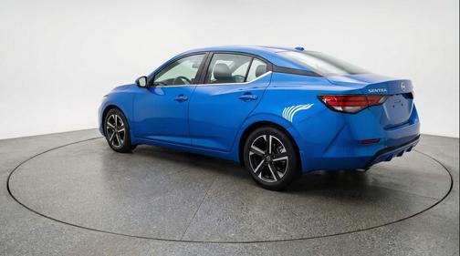 Electric Blue Metallic 2025 Nissan Sentra SV