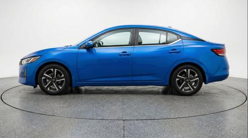 Electric Blue Metallic 2025 Nissan Sentra SV