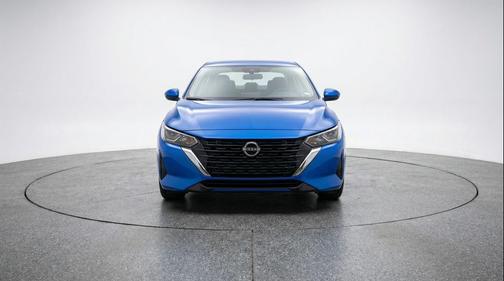 Electric Blue Metallic 2025 Nissan Sentra SV