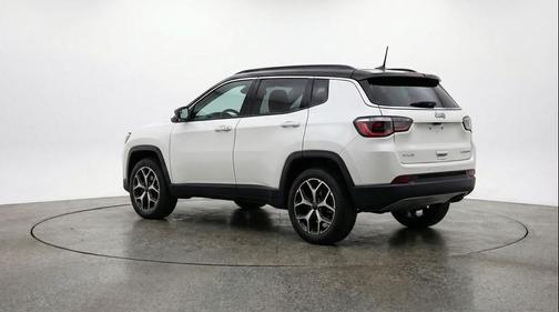 Bright White Clearcoat 2025 Jeep Compass Limited