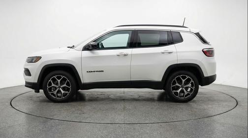 Bright White Clearcoat 2025 Jeep Compass Limited