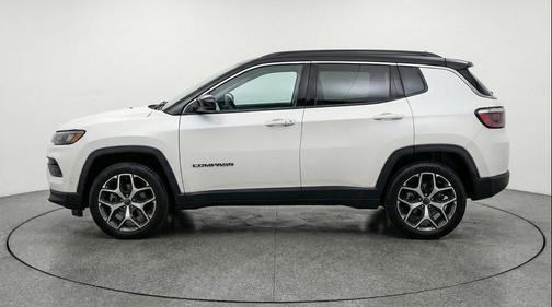 Bright White Clearcoat 2025 Jeep Compass Limited