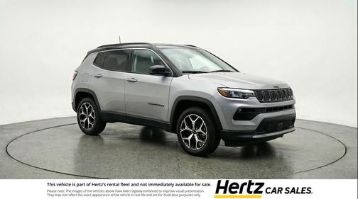Silver Zynith Metallic Clearcoat 2025 Jeep Compass Limited