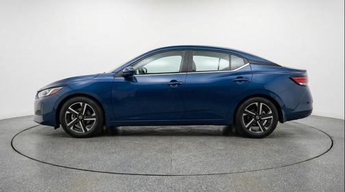Electric Blue Metallic 2025 Nissan Sentra SV