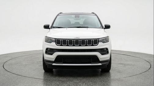 Bright White Clearcoat 2025 Jeep Compass Limited