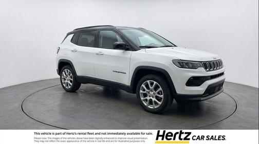 Bright White Clearcoat 2025 Jeep Compass Limited