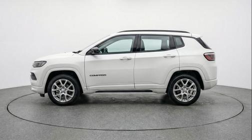 Bright White Clearcoat 2025 Jeep Compass Limited