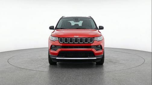 Red Hot Pearlcoat 2025 Jeep Compass Limited