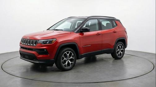 Red Hot Pearlcoat 2025 Jeep Compass Limited