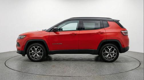 Red Hot Pearlcoat 2025 Jeep Compass Limited