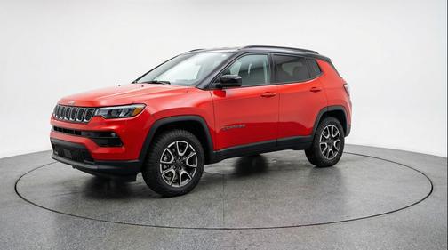Red Hot Pearlcoat 2025 Jeep Compass Trailhawk