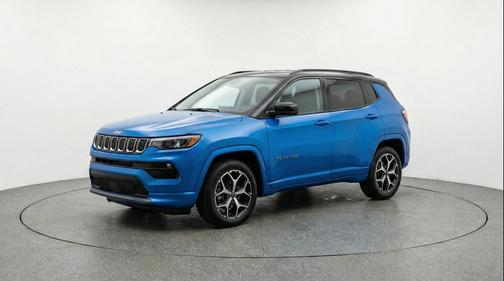 Hydro Blue Pearlcoat 2025 Jeep Compass Limited