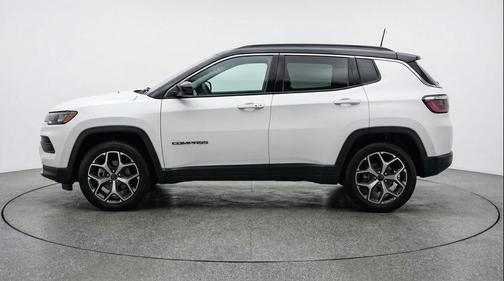 Bright White Clearcoat 2025 Jeep Compass Limited