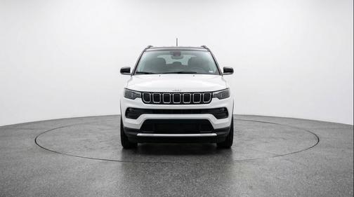 Bright White Clearcoat 2025 Jeep Compass Limited