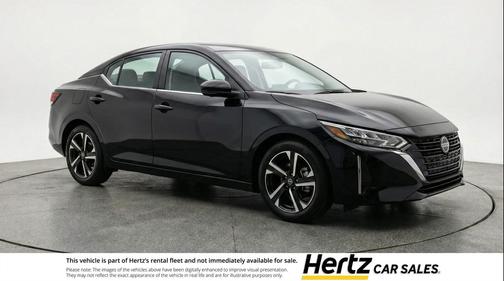 Super Black 2025 Nissan Sentra SV