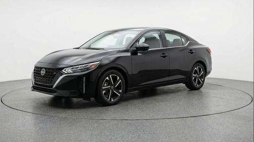 Super Black 2025 Nissan Sentra SV