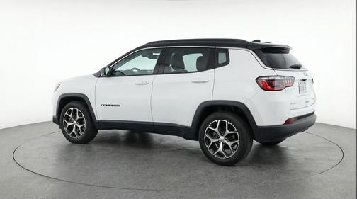 Bright White Clearcoat 2025 Jeep Compass Limited