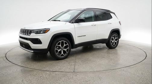 Bright White Clearcoat 2025 Jeep Compass Limited