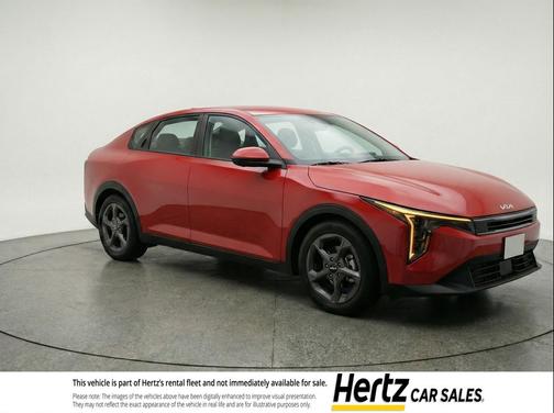 Currant Red 2025 Kia K4 LXS