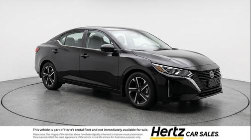 Super Black 2025 Nissan Sentra SV