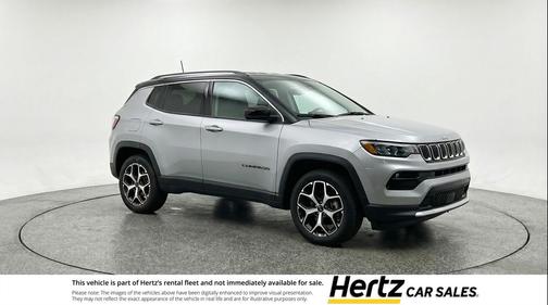 Silver Zynith Metallic Clearcoat 2025 Jeep Compass Limited