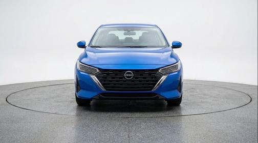 Electric Blue Metallic 2025 Nissan Sentra SV