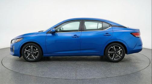 Electric Blue Metallic 2025 Nissan Sentra SV