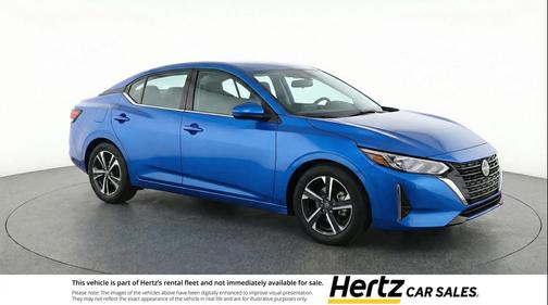 Electric Blue Metallic 2025 Nissan Sentra SV