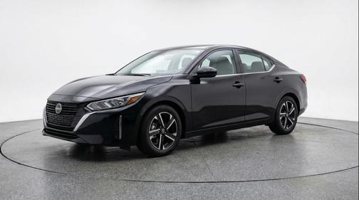 Super Black 2025 Nissan Sentra SV