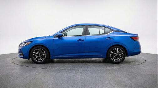 Electric Blue Metallic 2025 Nissan Sentra SV