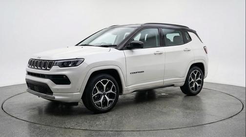 Bright White Clearcoat 2025 Jeep Compass Limited