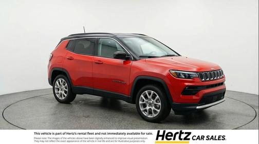 Red Hot Pearlcoat 2025 Jeep Compass Limited