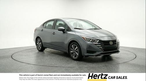 Gun Metallic 2025 Nissan Versa 1.6 SV