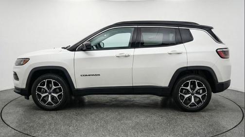 Bright White Clearcoat 2025 Jeep Compass Limited