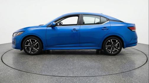 Electric Blue Metallic 2025 Nissan Sentra SV