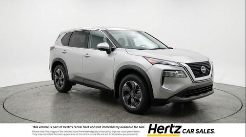 Brilliant Silver Metallic 2025 Nissan Rogue SV