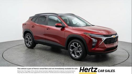 Crimson Metallic 2025 Chevrolet Trax LT