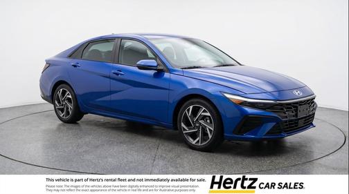 Intense Blue 2025 Hyundai ELANTRA SEL