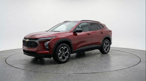 Crimson Metallic 2025 Chevrolet Trax LT
