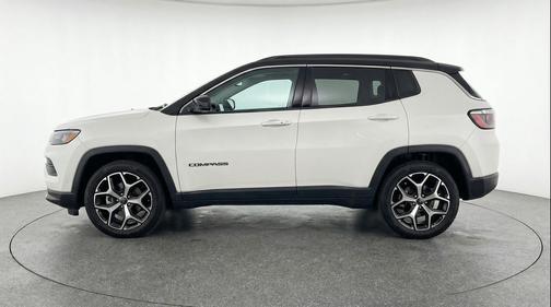Bright White Clearcoat 2025 Jeep Compass Limited